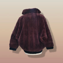 Load image into Gallery viewer, Reversible Sheared beaver fur bomber