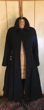 Load image into Gallery viewer, Vintage Women's "New Look" 40’s 50’s Classic Fit and Flare Full Skirted Princess Pinup Wool Winter Rhinestone Dress Coat