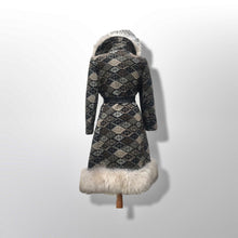 Load image into Gallery viewer, 60’s 70’s Tapestry Shearling Penny Lane Boho Coat