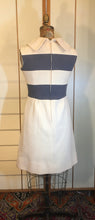 Load image into Gallery viewer, 60s Vintage Coat Dress Lilli Ann Mod Striped A Line Jackie Kennedy