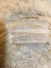 Load image into Gallery viewer, 70&#39;s Embroidered Suede Coat Short Jacket Leather Afghan Shearling Made in Poland Penny Lane S/M