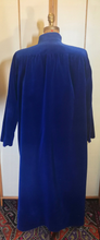 Load image into Gallery viewer, Royal Blue 50s Velvet Rhinestone Opera Coat Overcoat Full Length Flexible Sizing