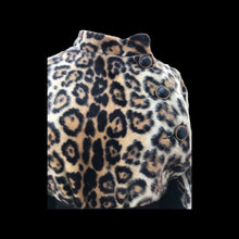 Load image into Gallery viewer, 60’s Leopard Cape Poncho Jaguar Print Faux Fur One Size Fits All