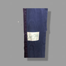 Load image into Gallery viewer, 60’s Long Blue Trench Coat Full Length Double Breasted Waterproof Wood Design