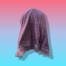 Load image into Gallery viewer, Pink Suede Mongolian Curly Lamb Oversized Penny Lane Boho Coat