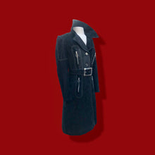 Load image into Gallery viewer, Suede 60’s 70’s Vintage Tailored Couture Coat Made in Spain