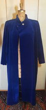 Load image into Gallery viewer, Royal Blue 50s Velvet Rhinestone Opera Coat Overcoat Full Length Flexible Sizing