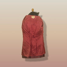 Load image into Gallery viewer, Suede Purple Eggplant 60’s 70’s Vintage “Summer of Love” Coat Boho