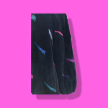 Load image into Gallery viewer, Zuki Luxury Sheared Beaver Purple Blue Black Fur Coat