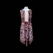 Load image into Gallery viewer, Authentic Anne Klein Vintage 60’s Tapestry Ensemble Coat Skirt Vest Featured in Mad Men