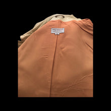 Load image into Gallery viewer, 70’s Cream Beige Leather Spy Trench