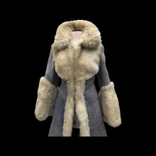 Load image into Gallery viewer, 70’s Suede and Shearling True Vintage Penny Lane Made in Turkey