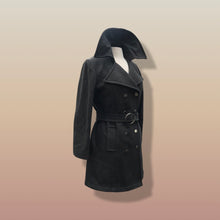 Load image into Gallery viewer, 60’s Vintage Two Tiered Military Coat Wool Long Short Two Length Zip Off