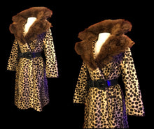 Load image into Gallery viewer, 60’s Leopard Print “Cheetah” Coat