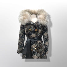 Load image into Gallery viewer, 60’s 70’s Tapestry Shearling Penny Lane Boho Coat