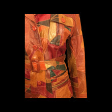 Load image into Gallery viewer, Patchwork 70’s Leather Jacket
