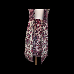 Authentic Anne Klein Vintage 60’s Tapestry Ensemble Coat Skirt Vest Featured in Mad Men