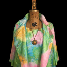 Load image into Gallery viewer, 60’s Shift Dress and Coat Set by I. Magnin Pastel Floral Pink Blue Crystal Buttons