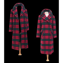 Load image into Gallery viewer, Pendleton Plaid Red Tartan Coat Pure Wool