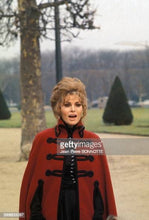 Load image into Gallery viewer, Vintage 70s Full Length Reversible Embroidered Cape- Red and Black Holiday Valentine's Day Victorian Gothic Romantic One Size For All