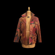Load image into Gallery viewer, Patchwork 70’s Leather Jacket