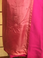 Load image into Gallery viewer, Vintage 60s Pink Lilli Ann Wool Coat with Fox Fur Collar Princess Mod Audrey Hepburn Jackie Kennedy Flexible Size Loose Fit