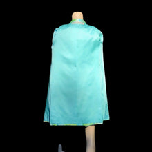 Load image into Gallery viewer, 60’s Shift Dress and Coat Set by I. Magnin Pastel Floral Pink Blue Crystal Buttons