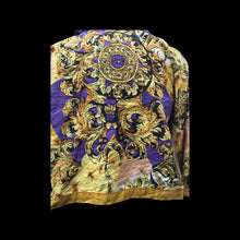 Load image into Gallery viewer, Purple Gold Nylon Jacket Windbreaker