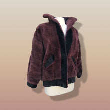 Load image into Gallery viewer, Reversible Sheared beaver fur bomber